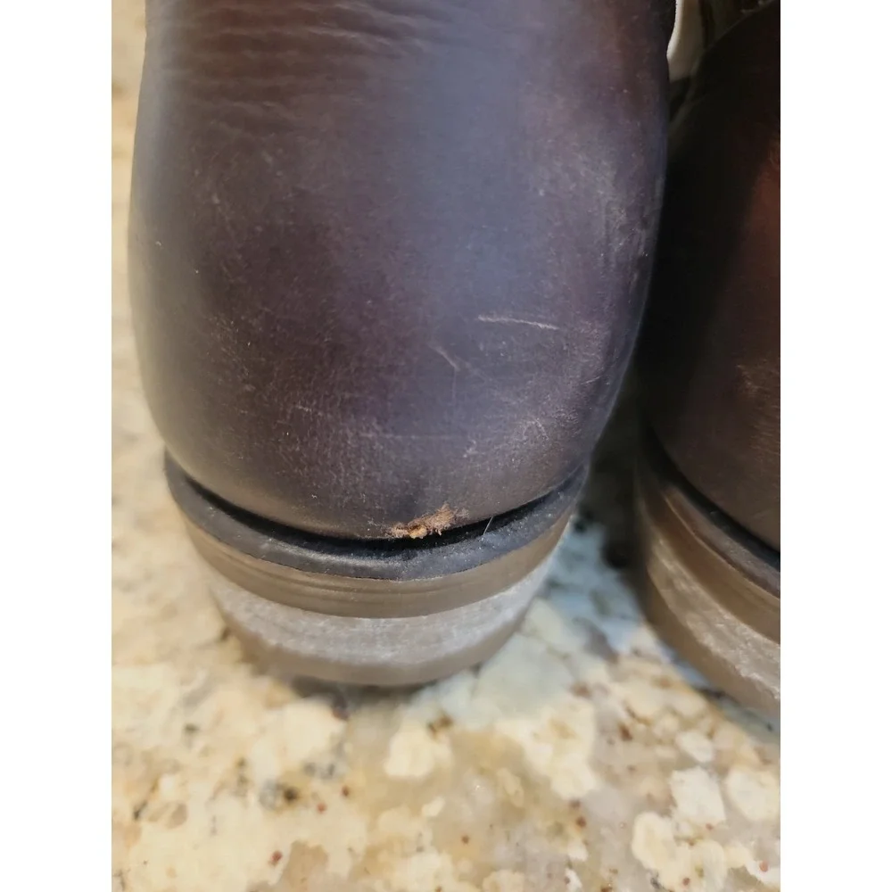 Red Wing 1155 Men's 12C Leather Work Boots Brown Oiled Pecos Cowboy Western